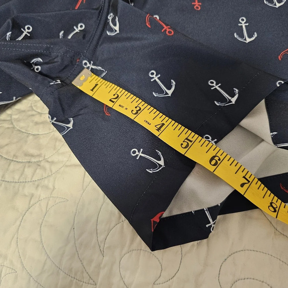 Rainforest Navy ⚓️ Anchor Swim Trunks Men's Size Medium NWT - Picture 4 of 10